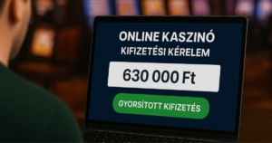 Online kaszinó kifizetés